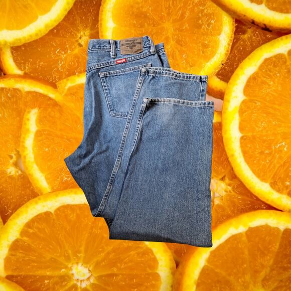 Wrangler Straight Fit Jeans Size 40x30 - Picture 1 of 5